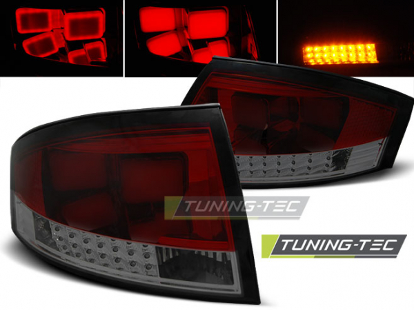 LED Upgrade Design Rückleuchten für Audi TT 8N 99-06 rot/rauch